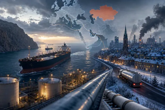 How have disruptions through the Strait of Hormuz and the Russia Ukraine war reshaped Europe’s diesel and wider energy supply ahead of winte
