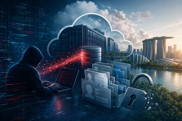 What happened in the Singapore Land Authority’s data security incident involving an IBM managed cloud development and testing environment, i