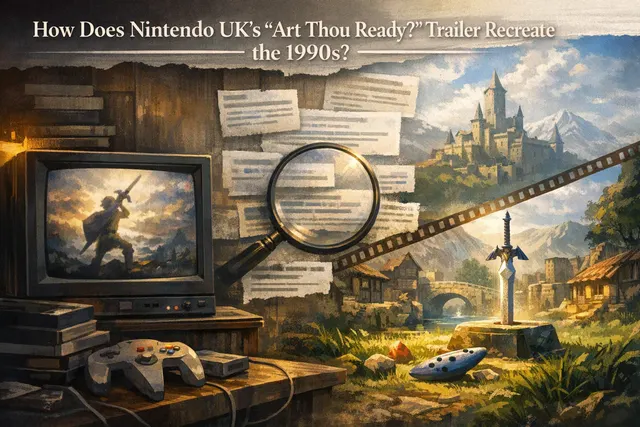 Editorial illustration for Nintendo’s nostalgic Ocarina of Time remake trailer