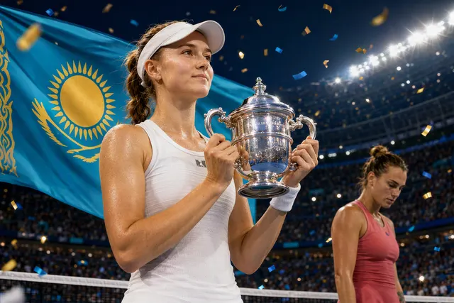 Elena Rybakina and Aryna Sabalenka contest the 2026 US Open women’s singles final at Arthur Ashe Stadium