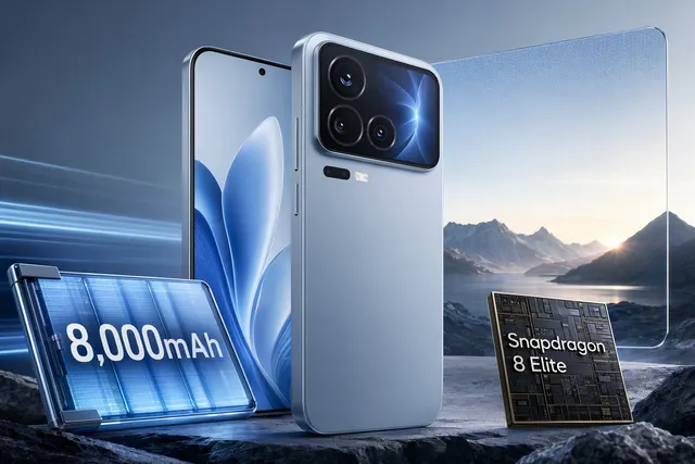 Xiaomi 17 Max flagship smartphone with large display and Leica camera module
