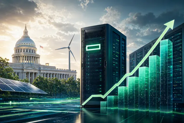Illustration representing Hewlett Packard Enterprise’s AI infrastructure and enterprise technology