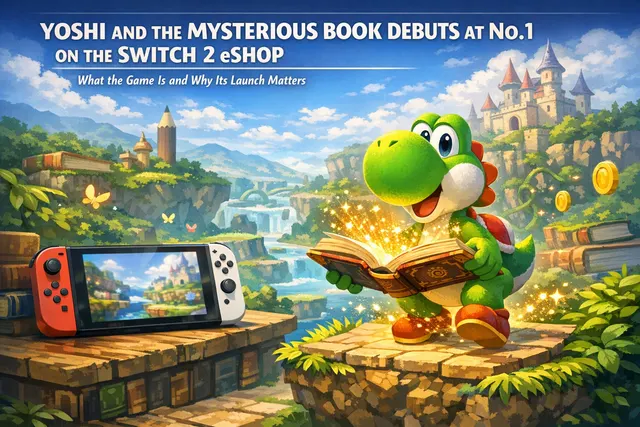 Yoshi and the Mysterious Book launch and pricing on Nintendo Switch 2