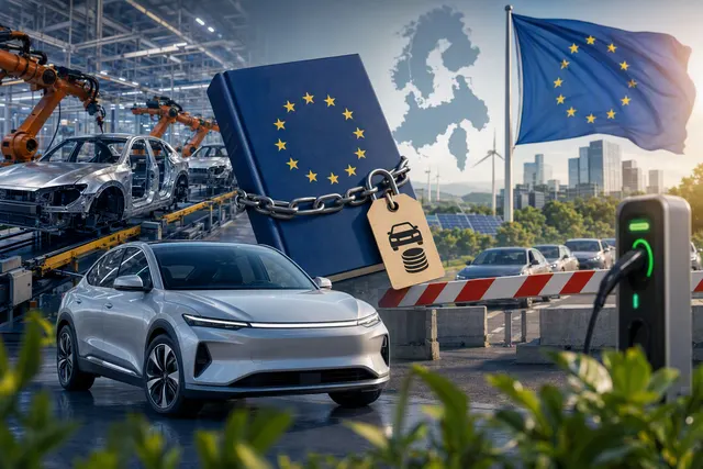 How would the EU’s proposed Industrial Accelerator Act affect electric vehicle prices and competition if it tied public procurement and purc