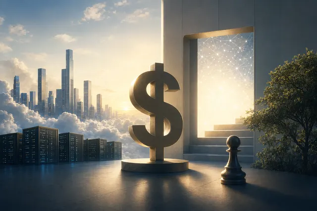 Illustration of Anthropic’s massive AI funding round and valuation surge
