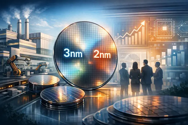 What are the key details and timeline of TSMC's accelerated 3nm and 2nm production ramp in 2026, including wafer start targets, customer dem