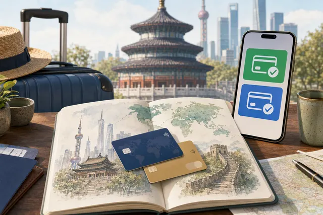 Illustrative image for linking an overseas bank card to WeChat Pay and Alipay in mainland China