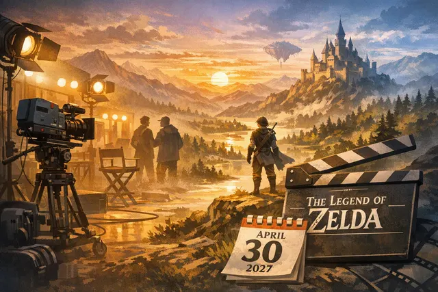 Editorial illustration for Nintendo’s live-action The Legend of Zelda film announcement