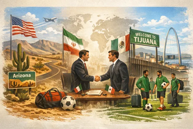 Iranian national football team and officials in a high-stakes diplomatic meeting with FIFA representatives in Istanbul, resolving visa and base camp disputes for the 2026 World Cup