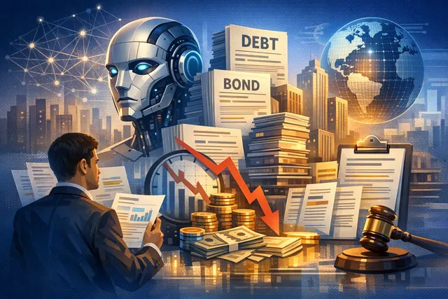 Search & fact check with cited sources for What are the key trends and market implications of the $489 billion in AI related corporate debt