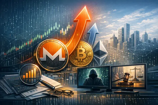 How did Monero (XMR) perform in August 2026, how did its nearly 50% monthly gain compare with Bitcoin and Ethereum and rank historically, wh