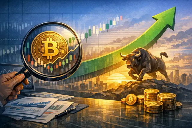 Bitcoin rising toward an $83,000 technical confirmation level as CryptoQuant’s Bull Score turns bullish
