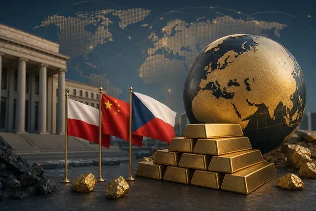 Gold bars representing central-bank reserve demand and the gold market outlook