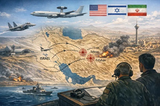 Israeli fighter jets armed and ready on a runway, moments before a large-scale strike on Iran was aborted in June 2026