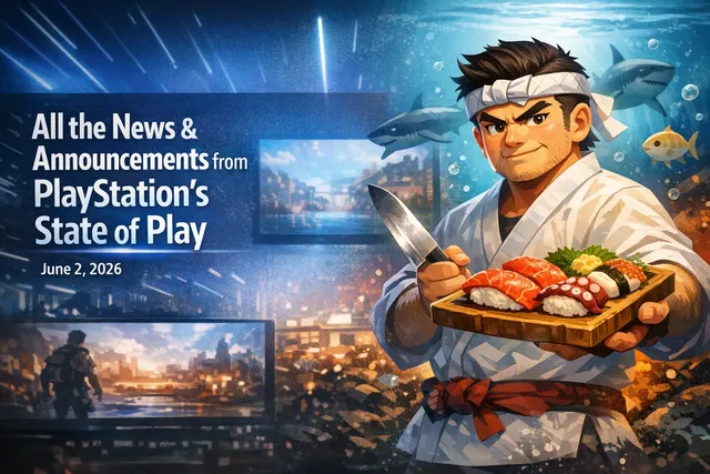 Concept art for Bancho the Chef showing the younger sushi chef protagonist in a cooking scene from the Dave the Diver prequel announced at PlayStation State of Play