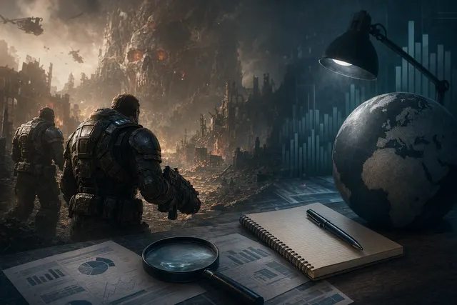 Editorial illustration for Gears of War: E-Day’s Steam launch performance