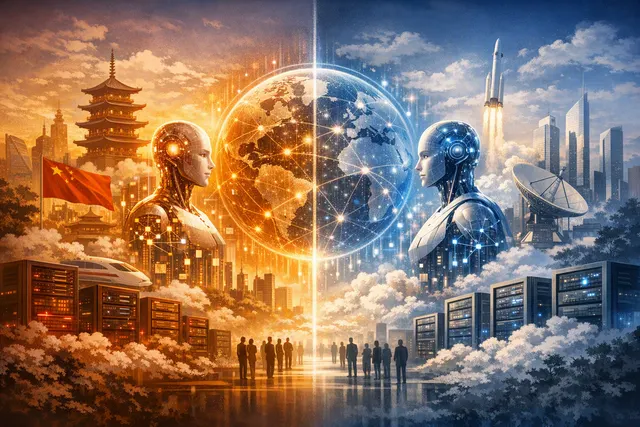 How did Alibaba Cloud’s January 2025 launch of Qwen2.5 Max—its most advanced large language model at the time—intensify competition among fr