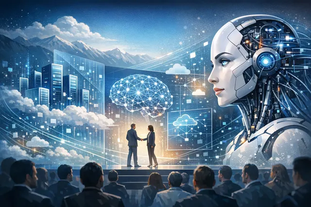 Snowflake Summit 2026 keynote stage with Anthropic announcement visuals