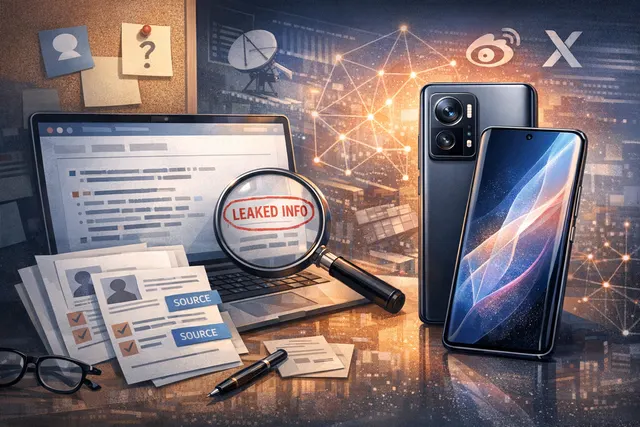Concept render of a futuristic smartphone with a large display and advanced camera system, representing the leaked Xiaomi 18 series
