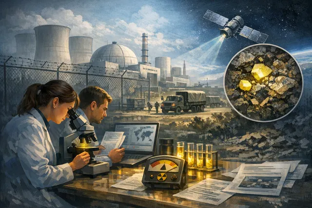 AI-generated editorial hero image for What did a University of Wisconsin–Madison and Princeton University study published in Nature Communications reveal about undeclared uranium