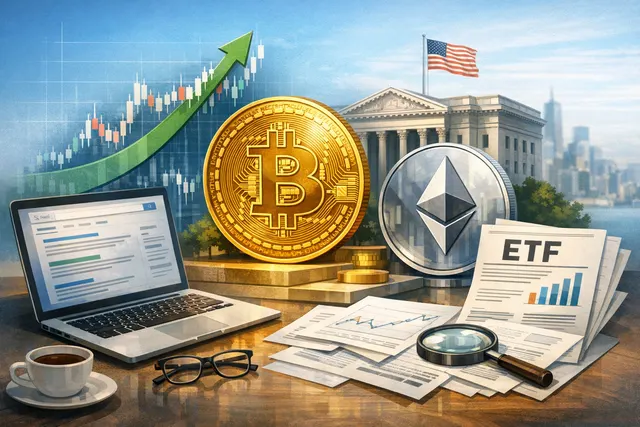 Bitcoin price chart and ETF flow data visualization showing the surge past $65,000 in mid-July 2026