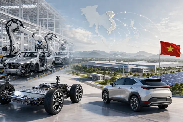 How is Toyota’s newly approved $283.7 million Vietnam expansion—part of a $373 million investment in its 28.6 hectare Phu Tho plant with rou