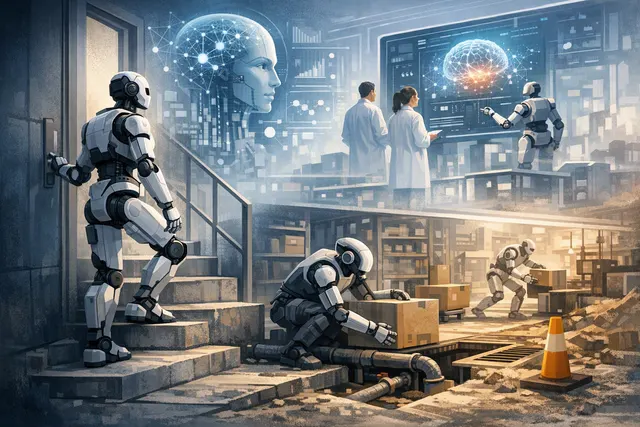 How does Chinese startup Direct Drive argue that the main bottleneck for embodied AI and general purpose robots is not intelligence but phys
