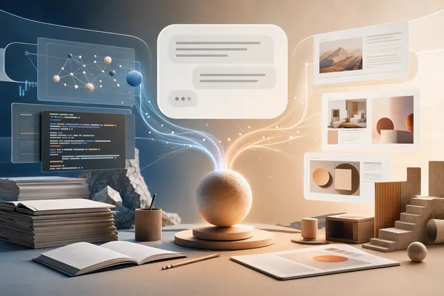 Illustration representing Anthropic’s unified Claude chat and Cowork workspace