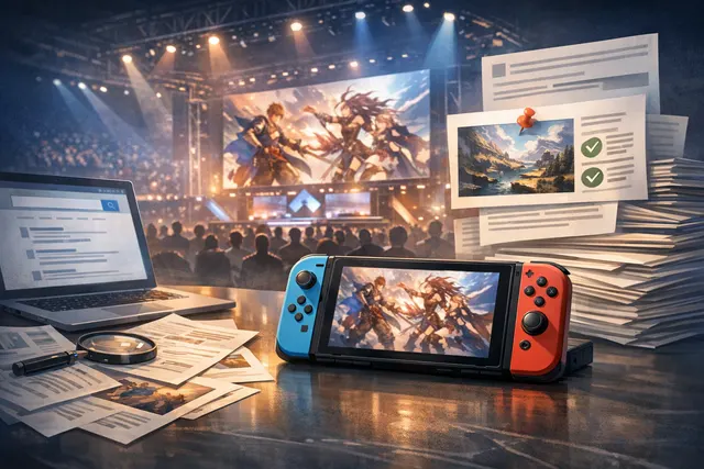 Granblue Fantasy Versus: Rising fighting game character Id from Relink featured on a Switch 2 screen background