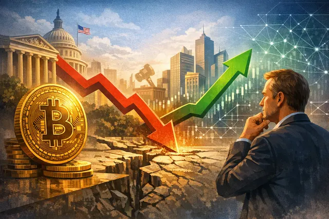 Crypto market dynamics shift toward contrarian investing as Bitcoin declines and AI equities draw institutional capital
