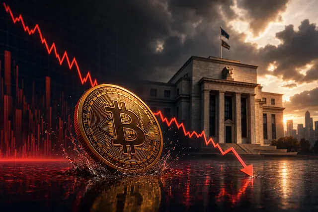 Illustrative editorial image for Bitcoin’s inflation-driven sell-off and brief drop below $80,000