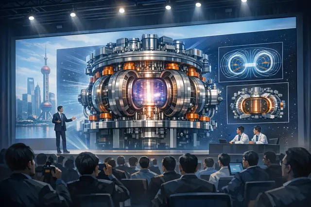 Conceptual illustration of China’s planned HL-4 high-temperature-superconducting fusion tokamak