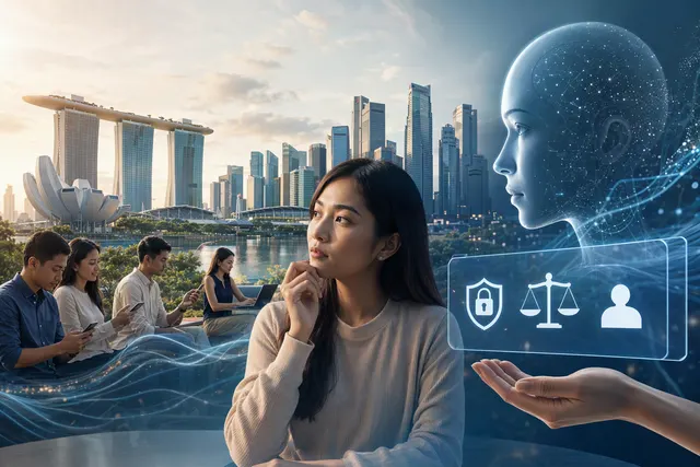 Illustration of an AI agent and a person considering how much decision-making authority to delegate