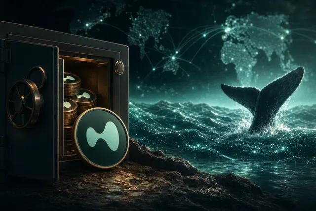 Illustration of large institutional crypto investment in Hyperliquid HYPE token