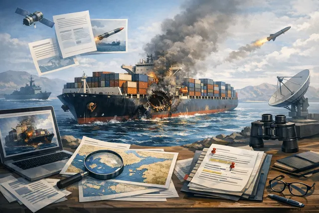 Search & fact check with cited sources for What damage did the CMA CGM San Antonio sustain in the Strait of Hormuz missile attack, what is t