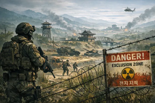 Operators deploying into the war-torn Hajin Exclusion Zone in Call of Duty: Modern Warfare 4 DMZ
