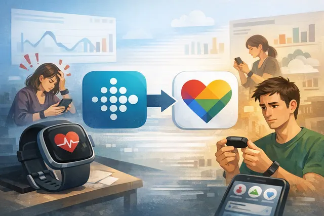 What issues have Fitbit users raised about the forced transition to the Google Health app, what specific fixes has Google promised in its ro
