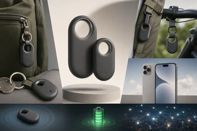 Illustrative image for a comparison of the Samsung Galaxy SmartTag3 and SmartTag2.
