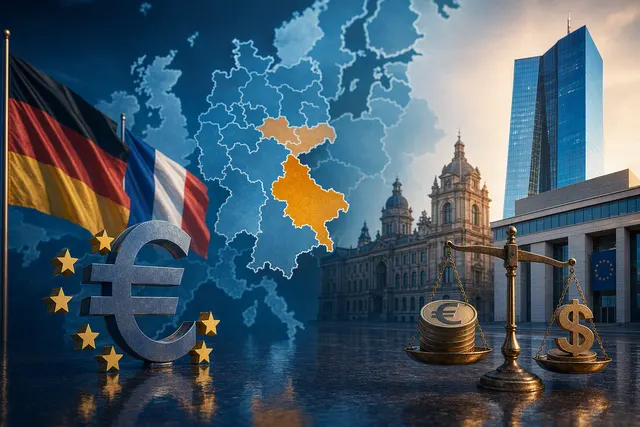Illustration of euro-area inflation and central-bank interest-rate expectations