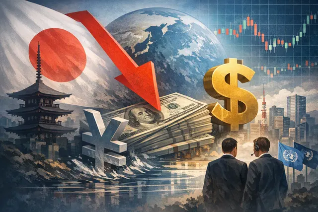How did the yen fall past ¥160 per dollar after Japan’s record $98.7 billion, first since 1998 coordinated currency intervention with the Un