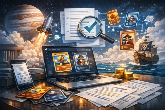 Jupiter Gacha onchain Pokémon and One Piece trading card platform on Solana