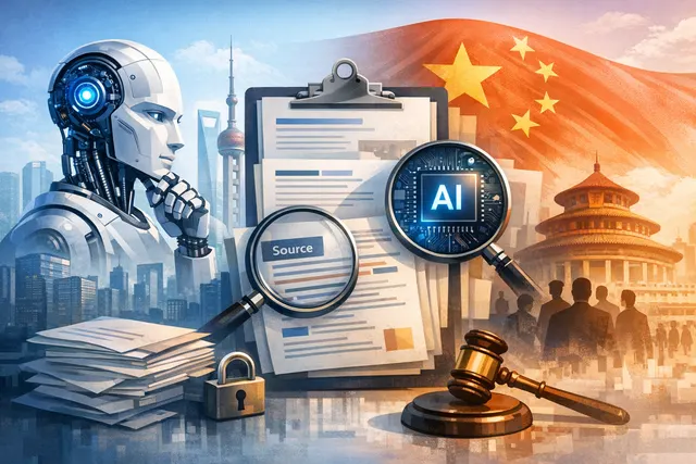 Search & fact check with cited sources for What recent developments have occurred in China's plans to allow top AI firms like Alibaba, Tence