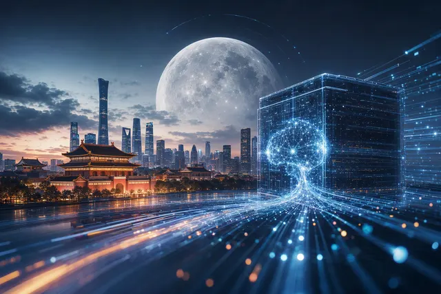 AI-generated editorial illustration for Moonshot AI’s Kimi K3.1 Pro launch