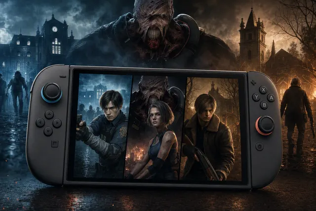 Resident Evil 2, Resident Evil 3 and Resident Evil 4 remakes coming to Nintendo Switch 2