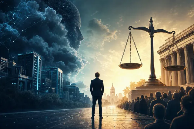 Illustrative editorial image for Joe Lonsdale’s comments on AI safety warnings and regulation