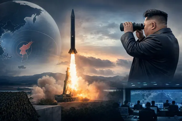 What did North Korea claim about the intermediate range hypersonic missile launch overseen by Kim Jong Un on Oct. 3—including its range, pur