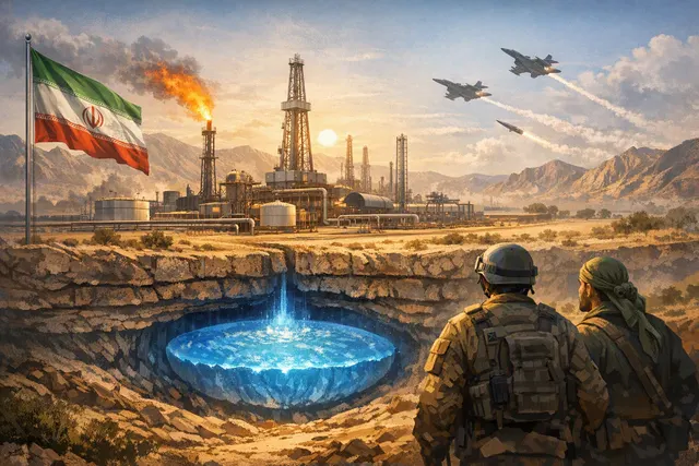 What major natural gas discovery did Iran announce in southern Fars province amid months of US Israeli attacks on its energy sector, how muc