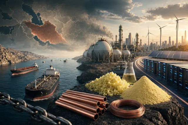 Global copper market pressures from shipping disruptions, sulfuric acid supply risks, and rising AI infrastructure demand