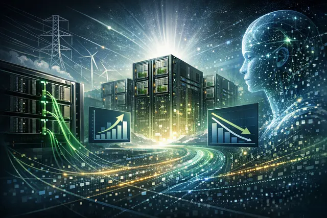 Editorial illustration of NVIDIA Vera Rubin NVL72 infrastructure powering agentic AI workloads