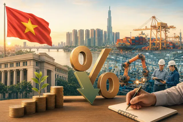 Illustrative editorial image for Vietnam’s push to lower lending rates for businesses